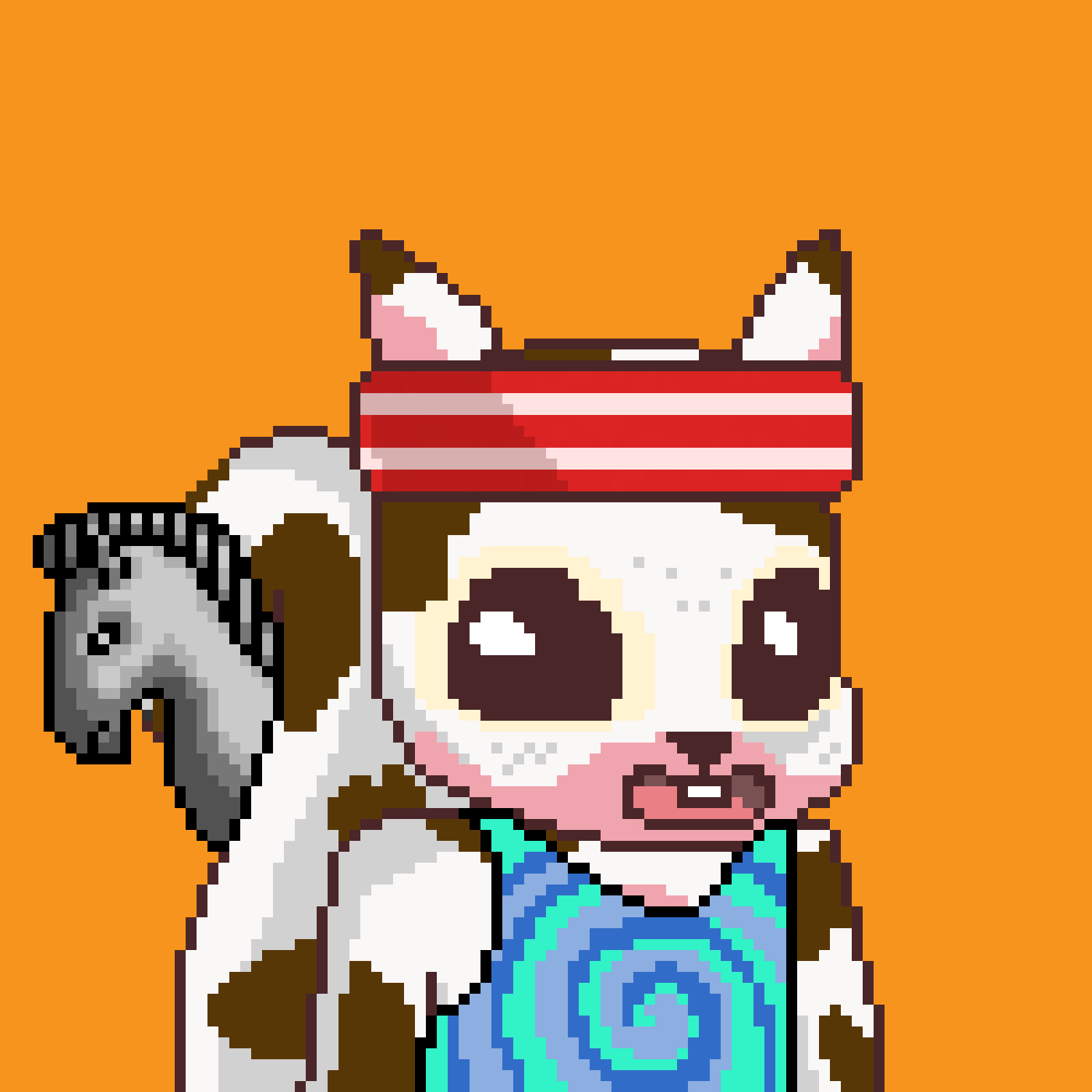 Pixel Squirrels #2707 NFT on Algorand