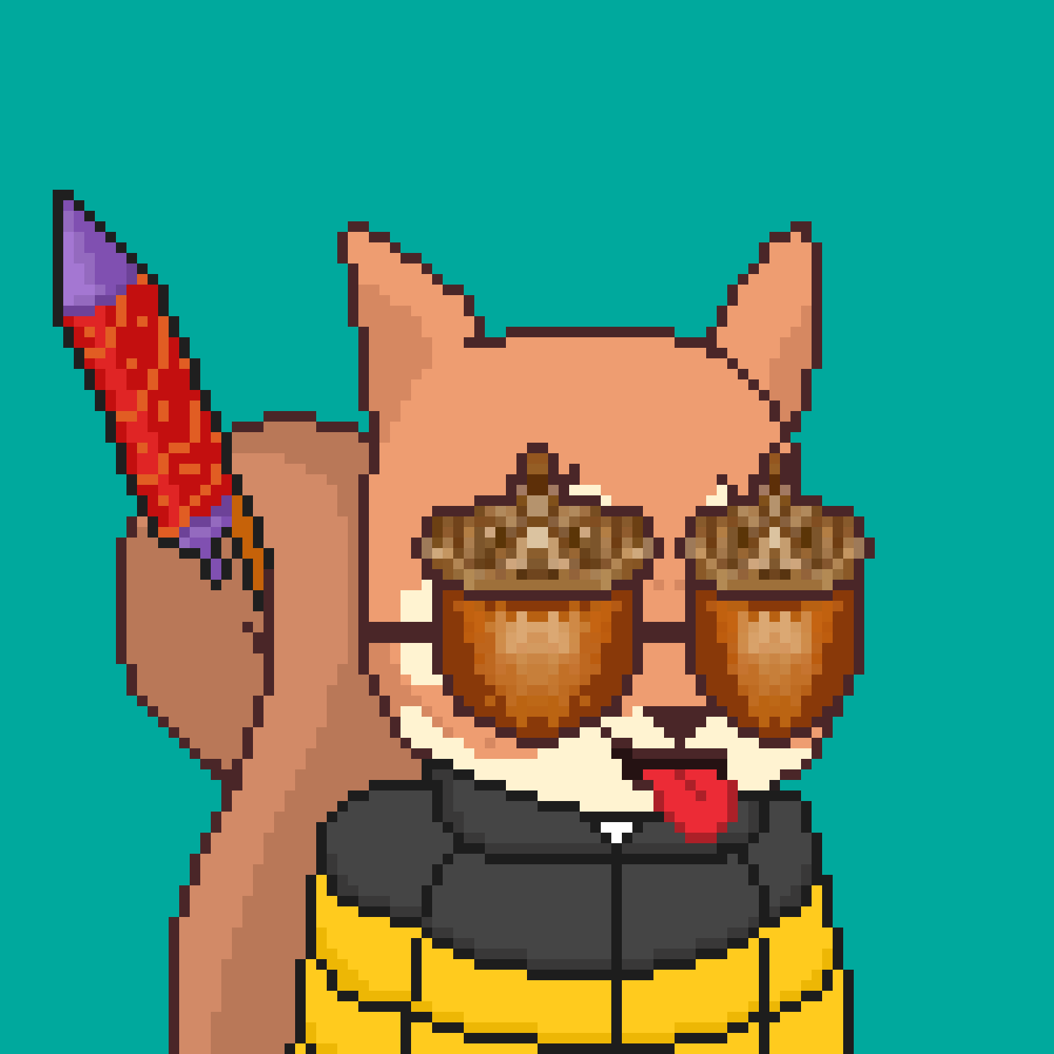 Pixel Squirrels #2721 NFT on Algorand