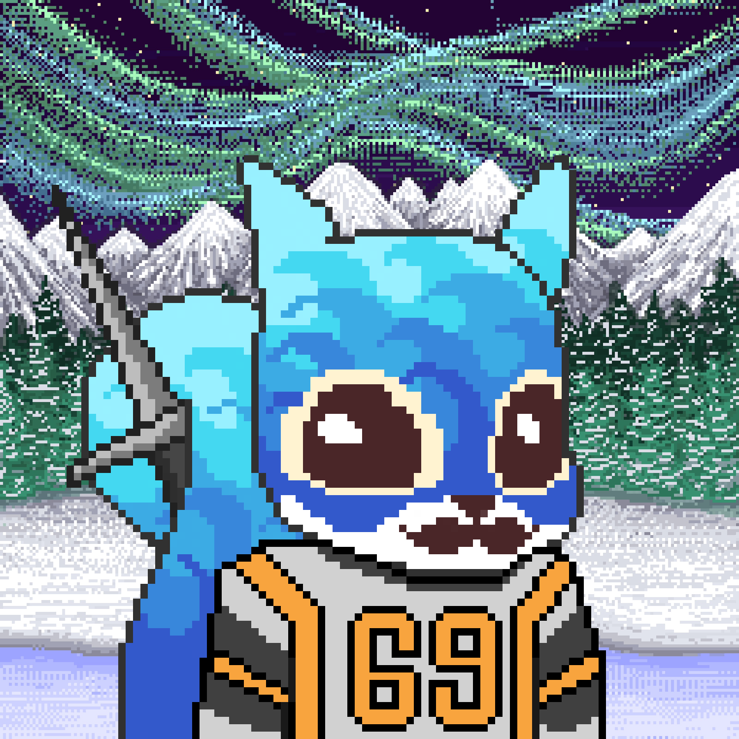 Pixel Squirrels #2724 NFT on Algorand