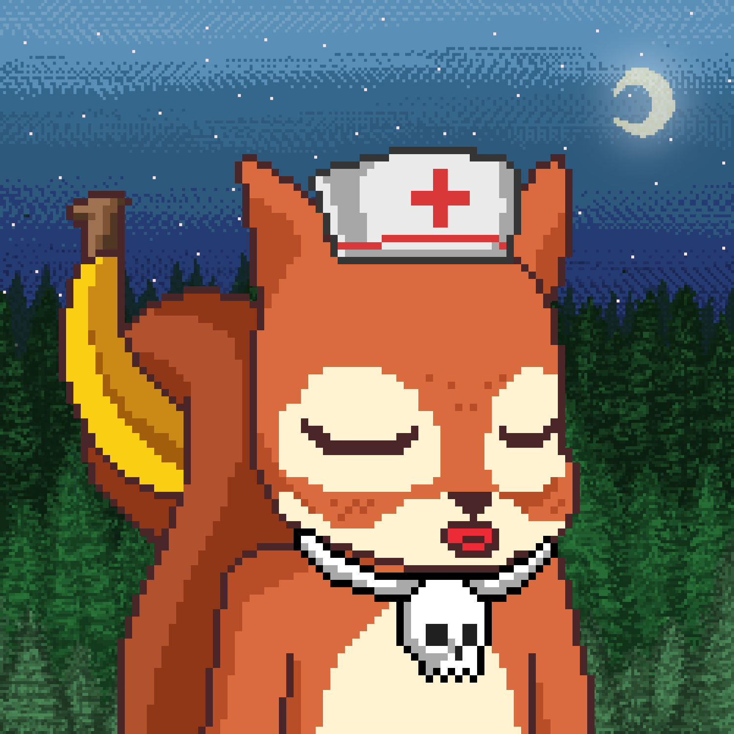 Pixel Squirrels #2725 NFT on Algorand