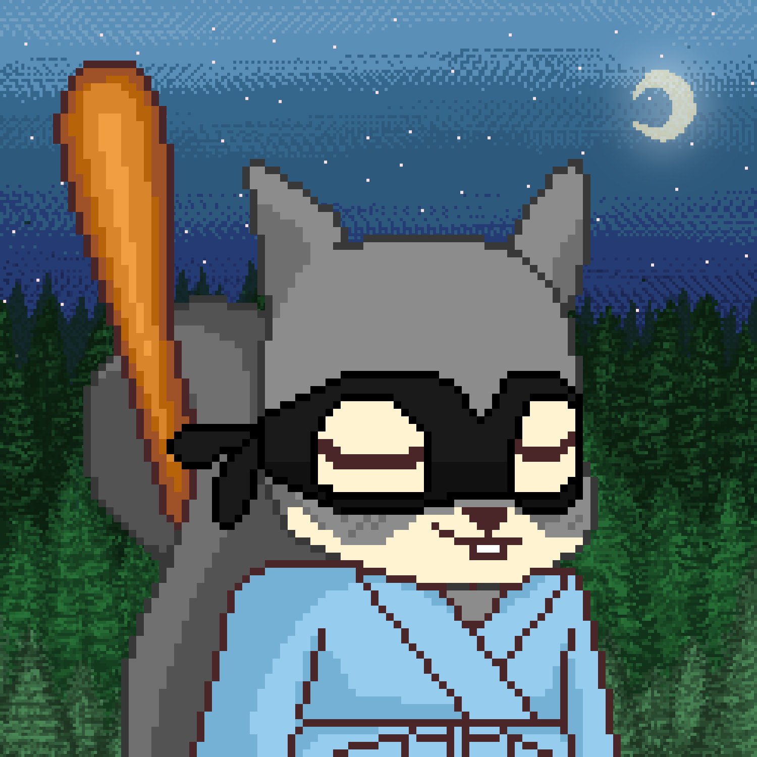 Pixel Squirrels #2743 NFT on Algorand