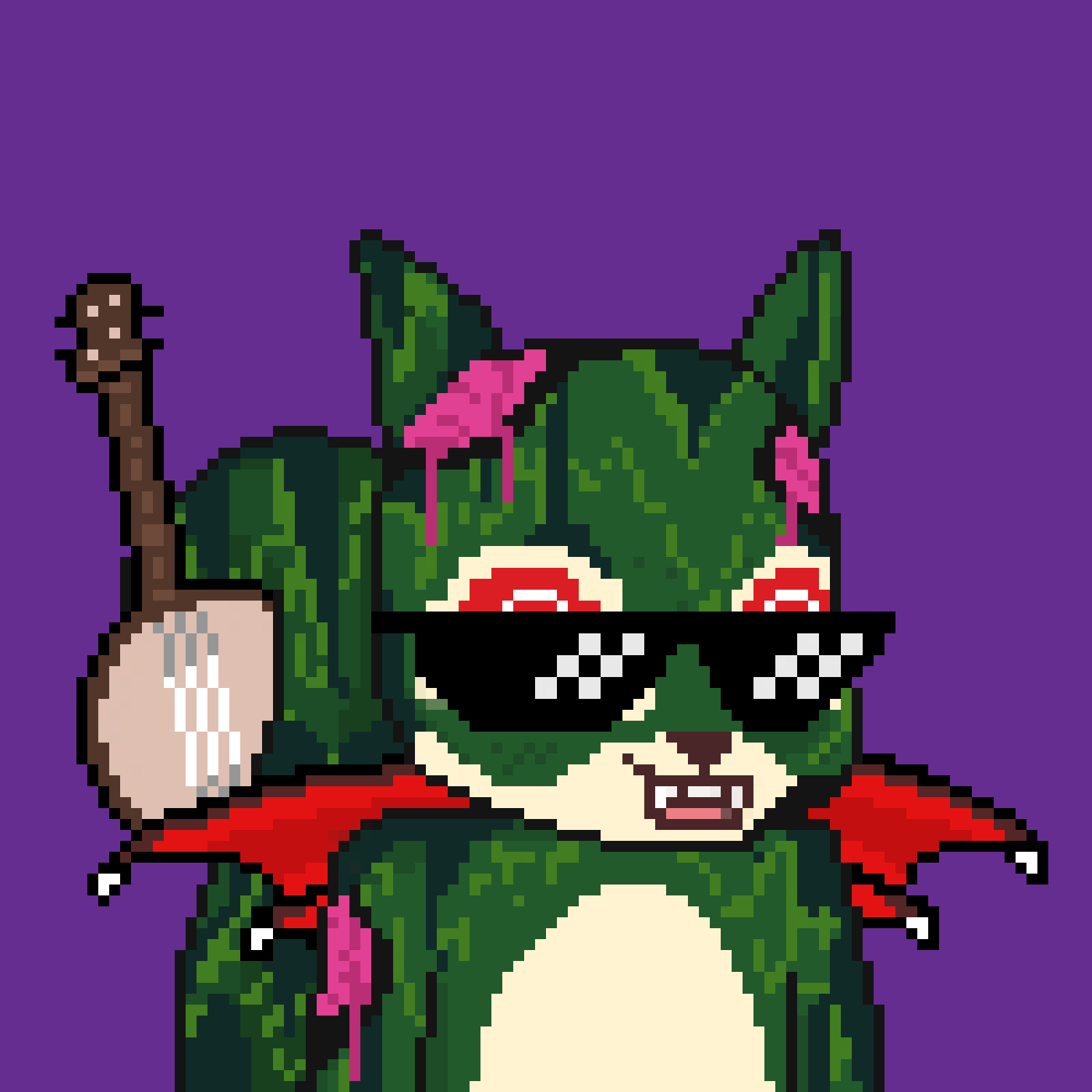 Pixel Squirrels #2748 NFT on Algorand