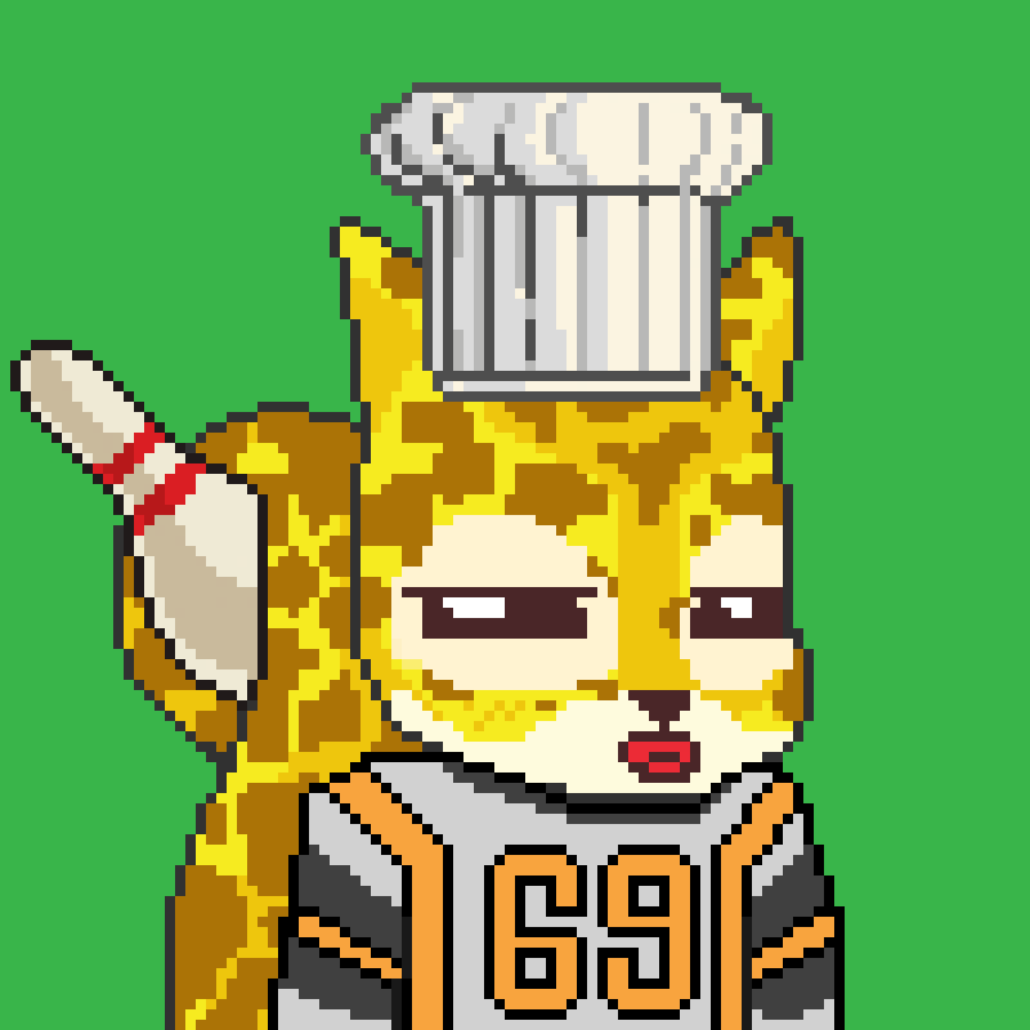 Pixel Squirrels #2761 NFT on Algorand