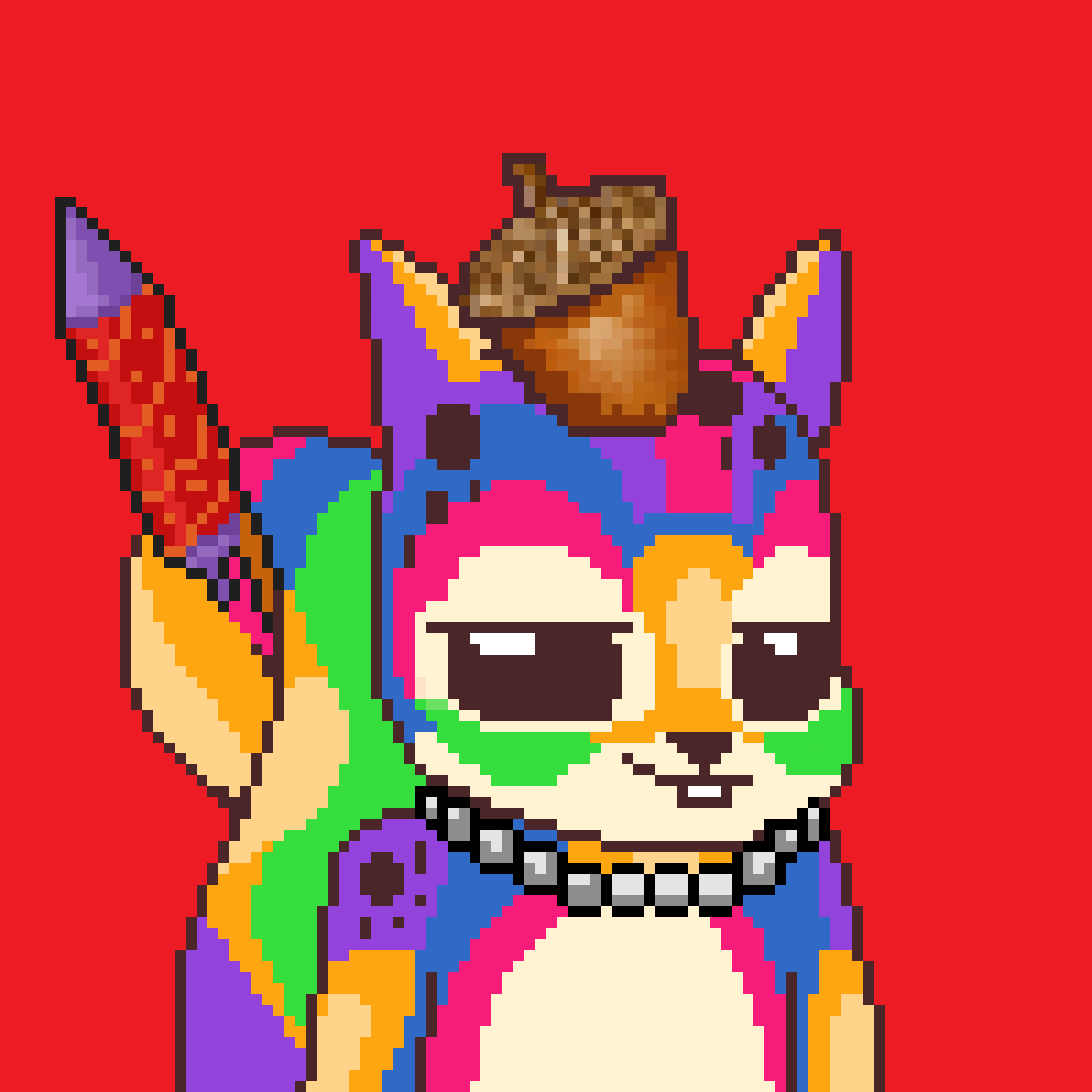 Pixel Squirrels #2783 NFT on Algorand