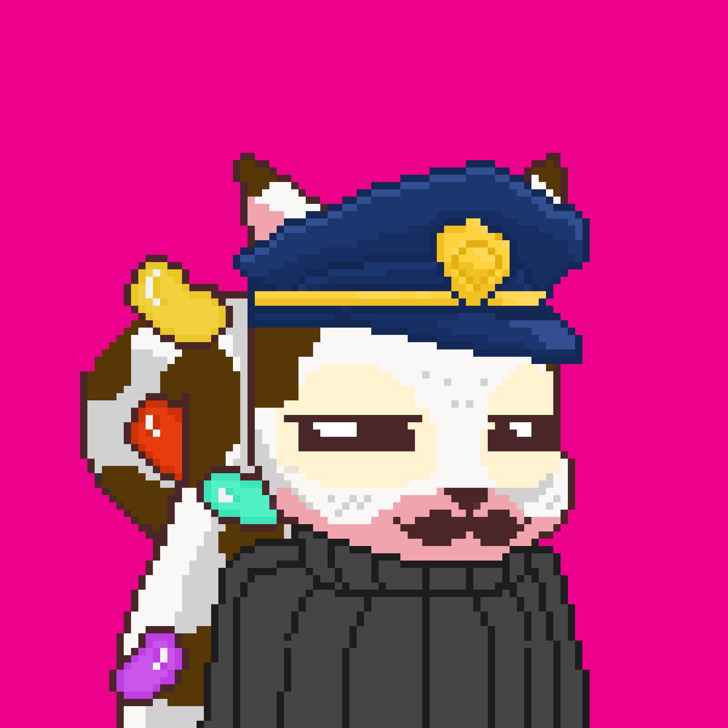 Pixel Squirrels #280 NFT on Algorand