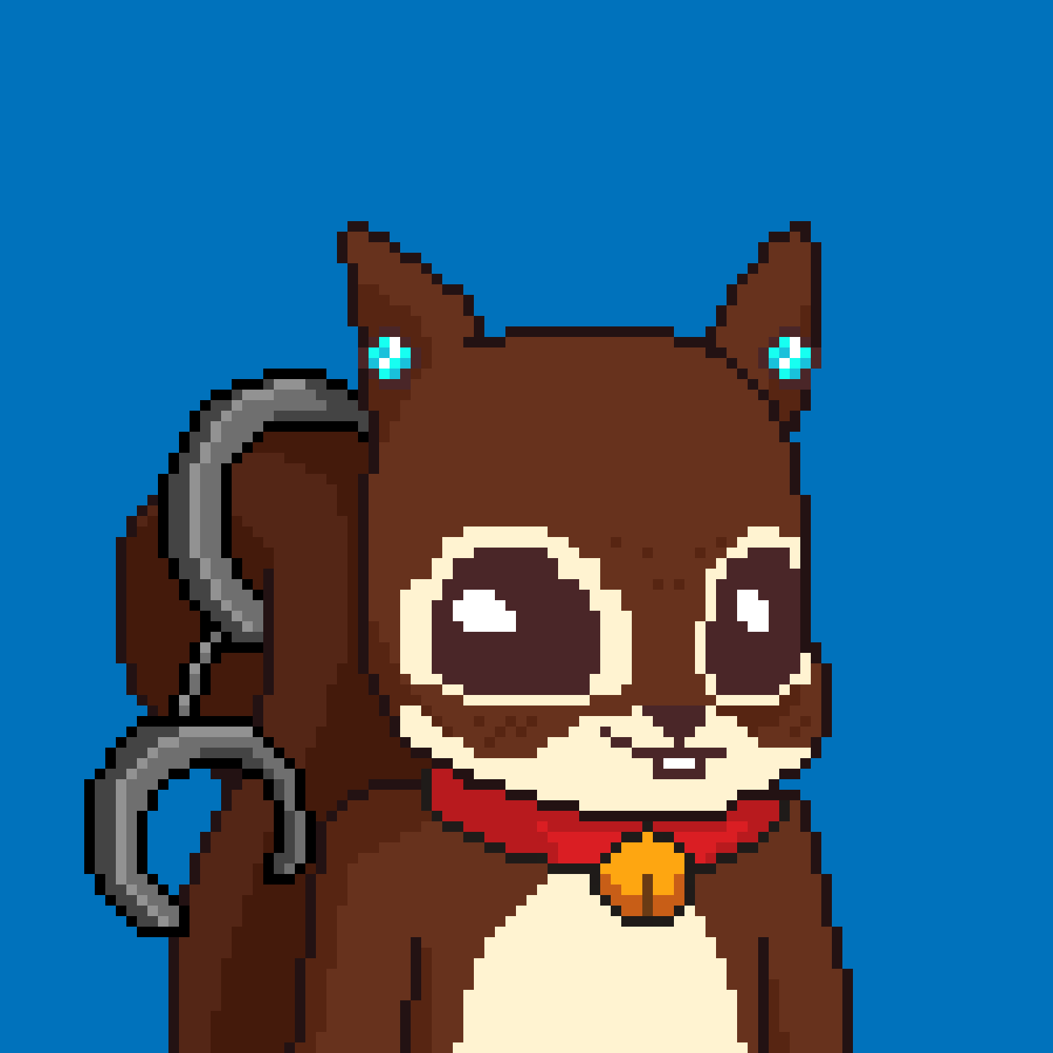 Pixel Squirrels #2800 NFT on Algorand