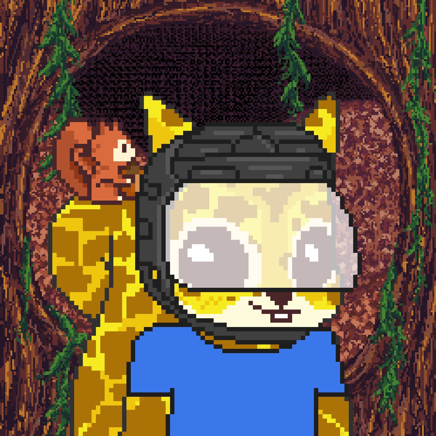 Pixel Squirrels #2802 NFT on Algorand