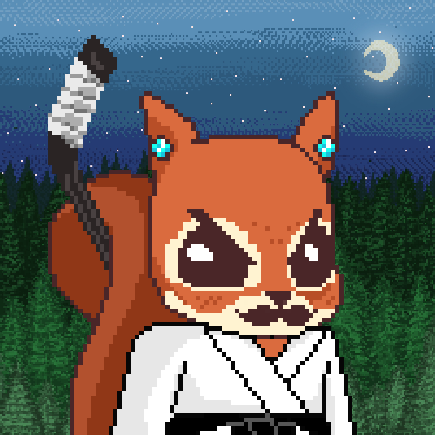 Pixel Squirrels #2810 NFT on Algorand