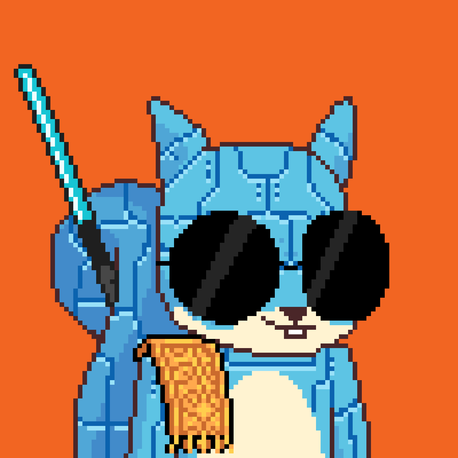 Pixel Squirrels #2811 NFT on Algorand