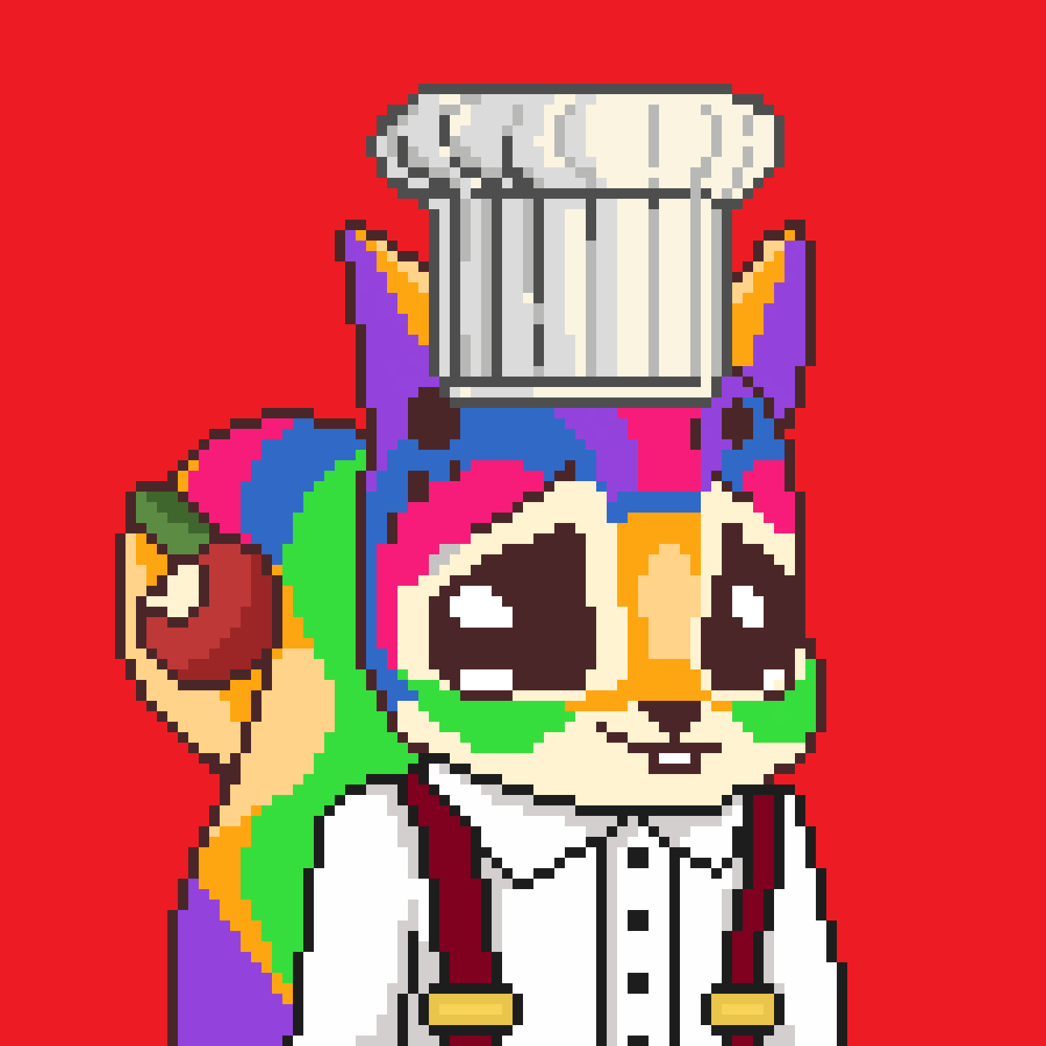 Pixel Squirrels #2816 NFT on Algorand