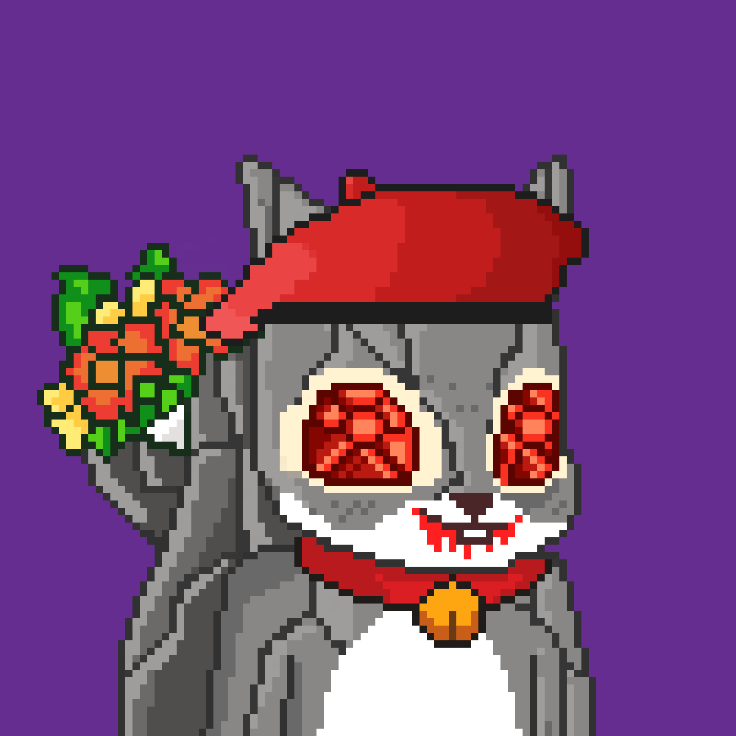 Pixel Squirrels #2823 NFT on Algorand