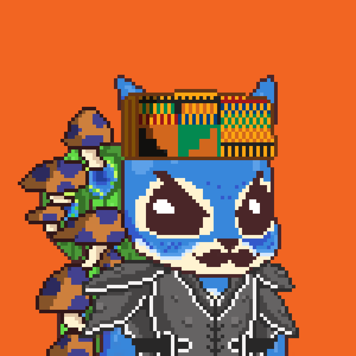 Pixel Squirrels #2825 NFT on Algorand