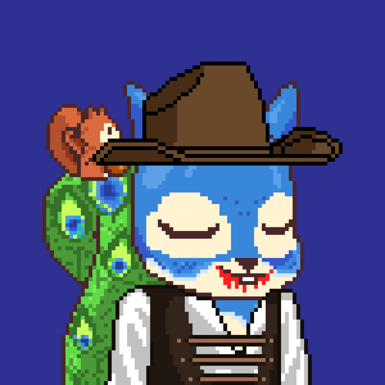 Pixel Squirrels #2839 NFT on Algorand