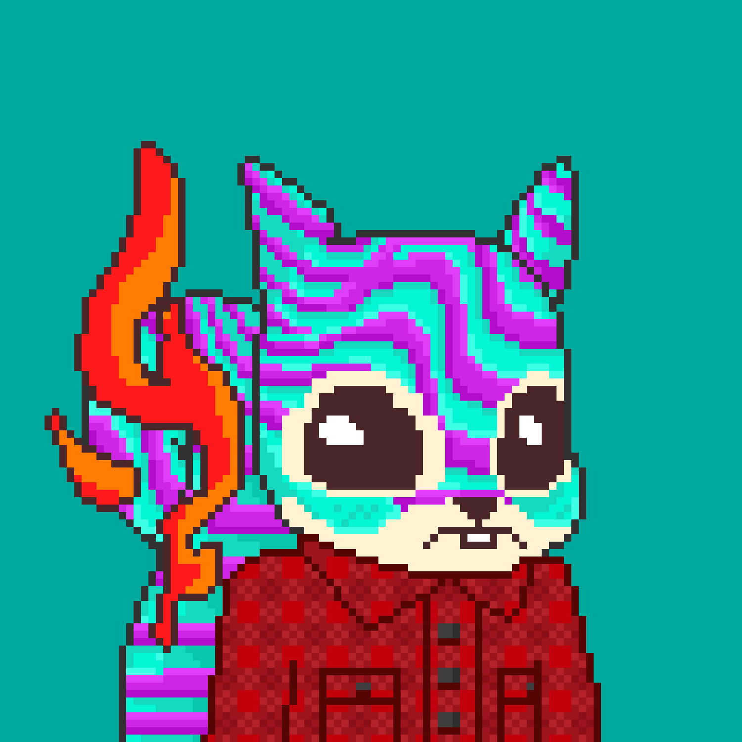 Pixel Squirrels #2842 NFT on Algorand