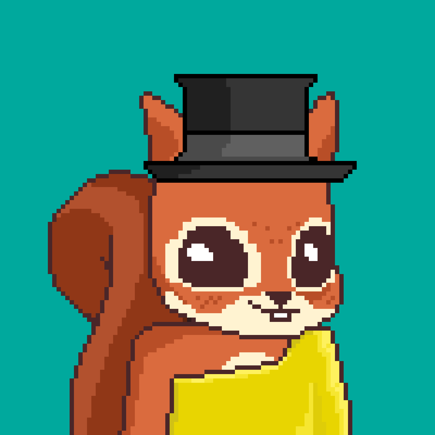 Pixel Squirrels #2844 NFT on Algorand