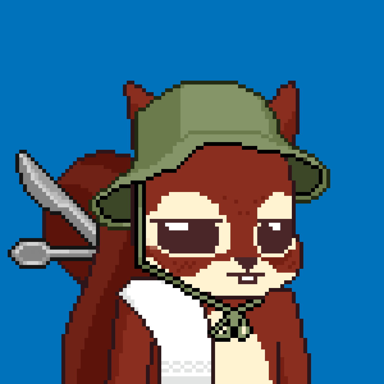 Pixel Squirrels #2847 NFT on Algorand