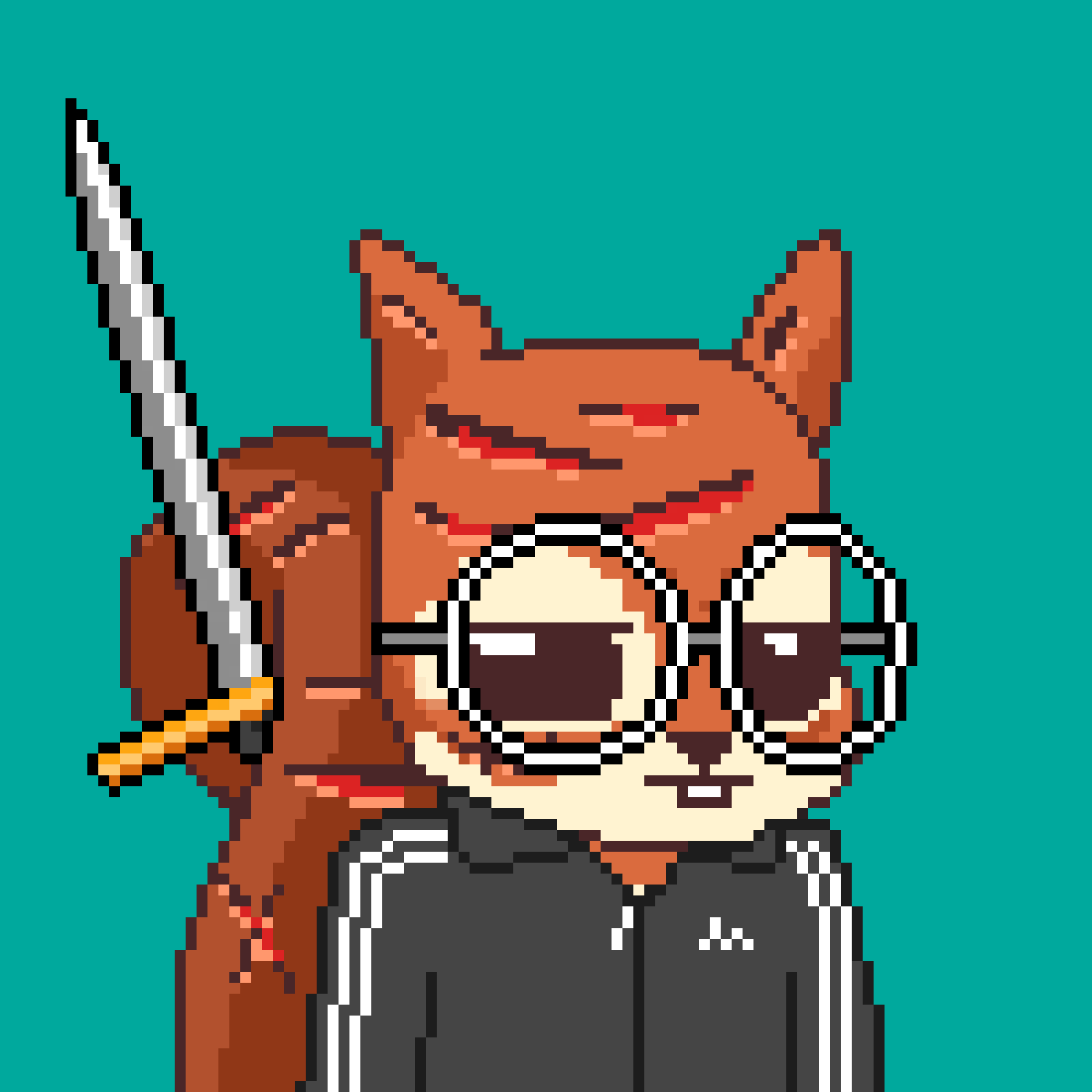 Pixel Squirrels #2854 NFT on Algorand