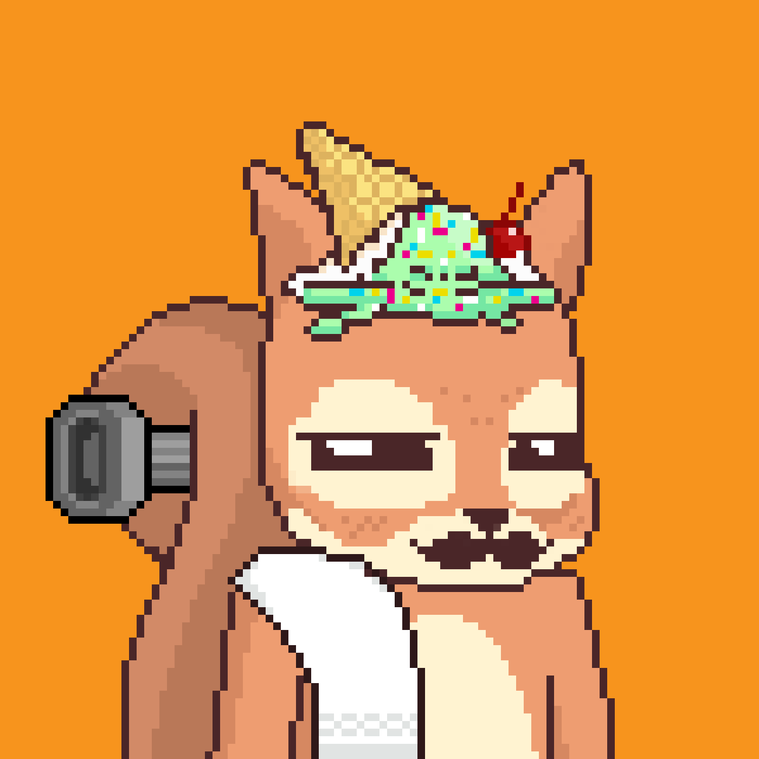 Pixel Squirrels #2855 NFT on Algorand