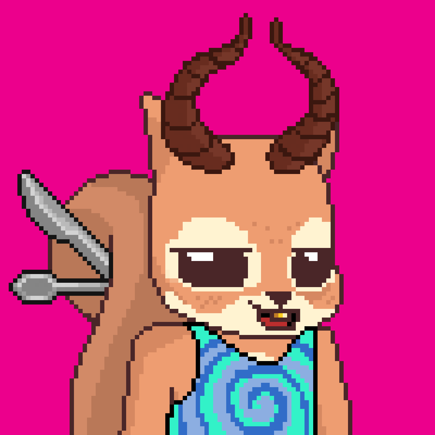 Pixel Squirrels #2859 NFT on Algorand