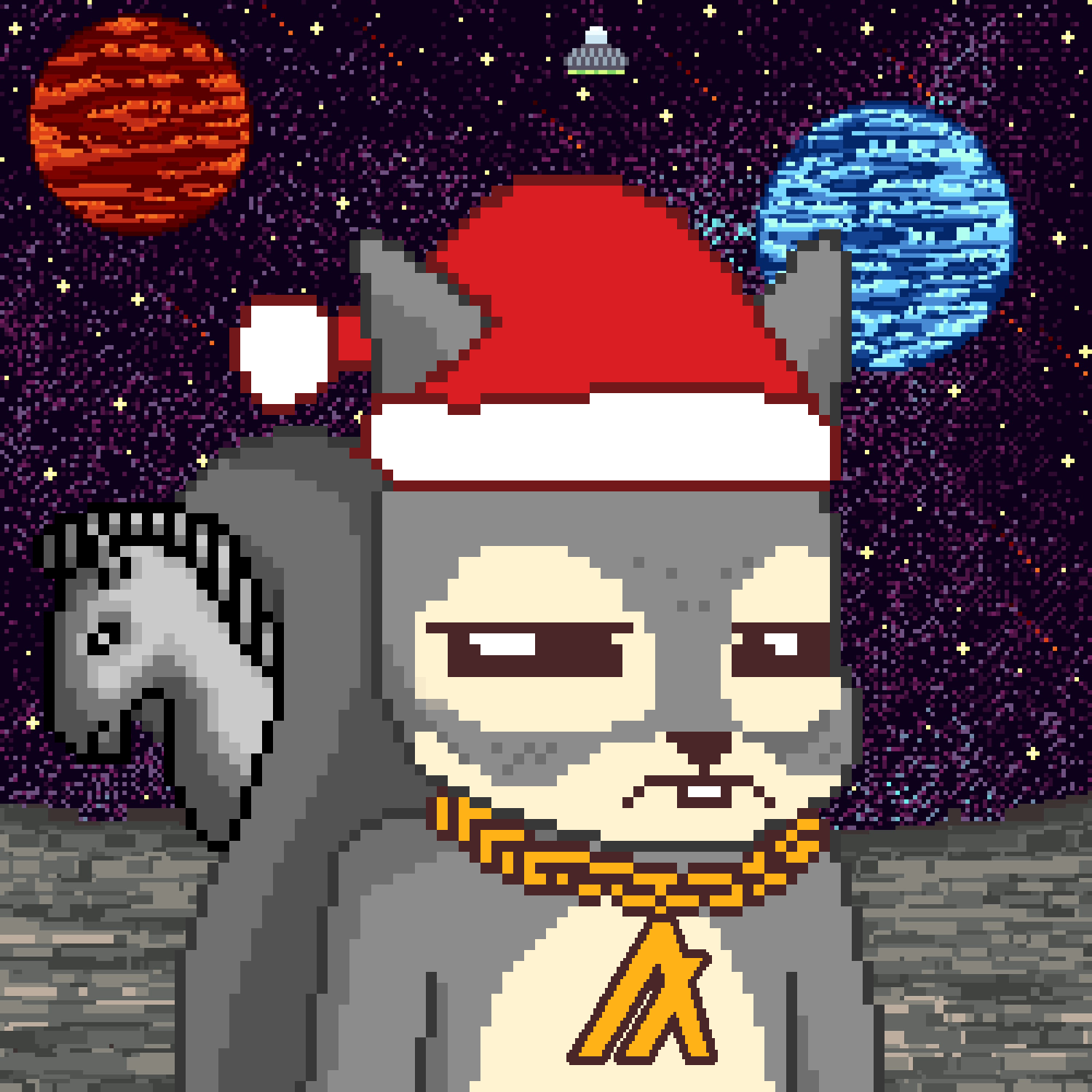 Pixel Squirrels #2873 NFT on Algorand