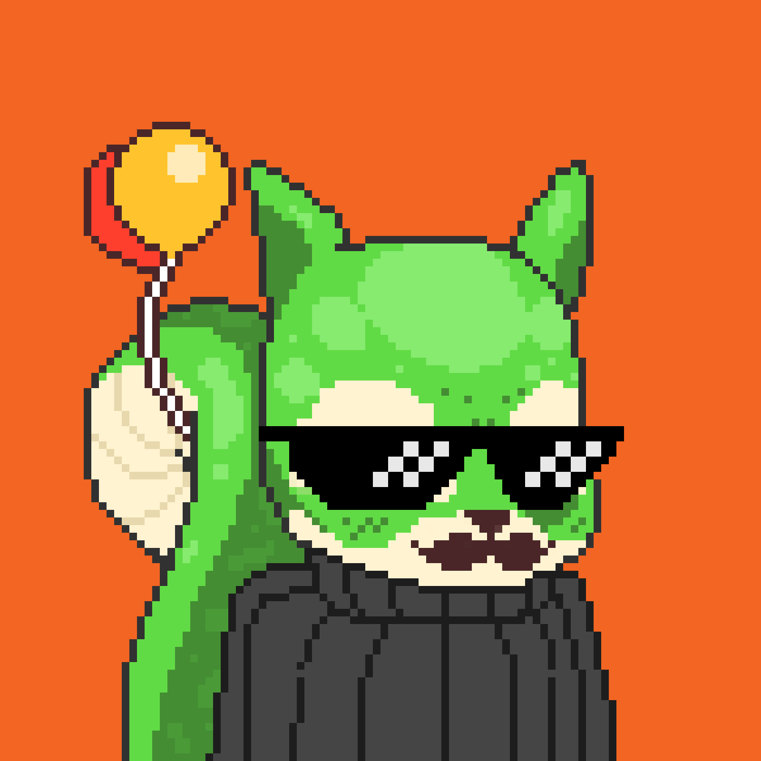 Pixel Squirrels #2884 NFT on Algorand