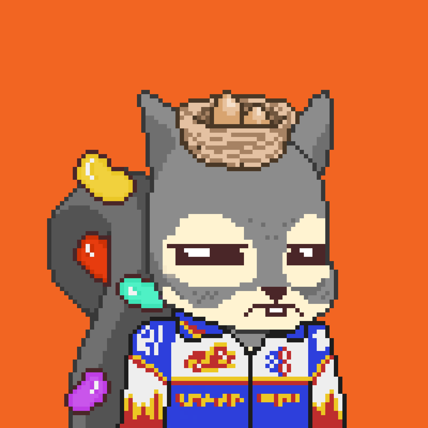 Pixel Squirrels #2893 NFT on Algorand