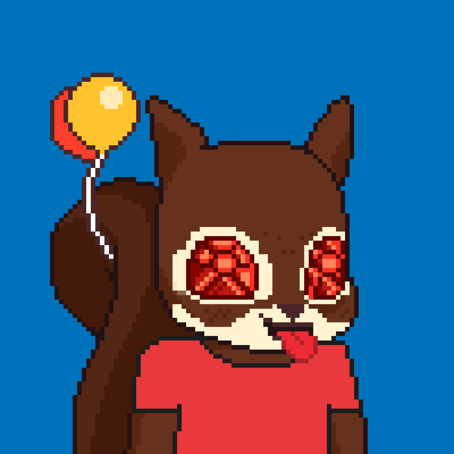 Pixel Squirrels #2921 NFT on Algorand