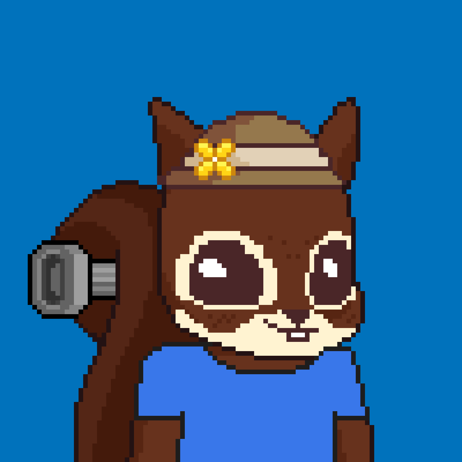 Pixel Squirrels #2922 NFT on Algorand