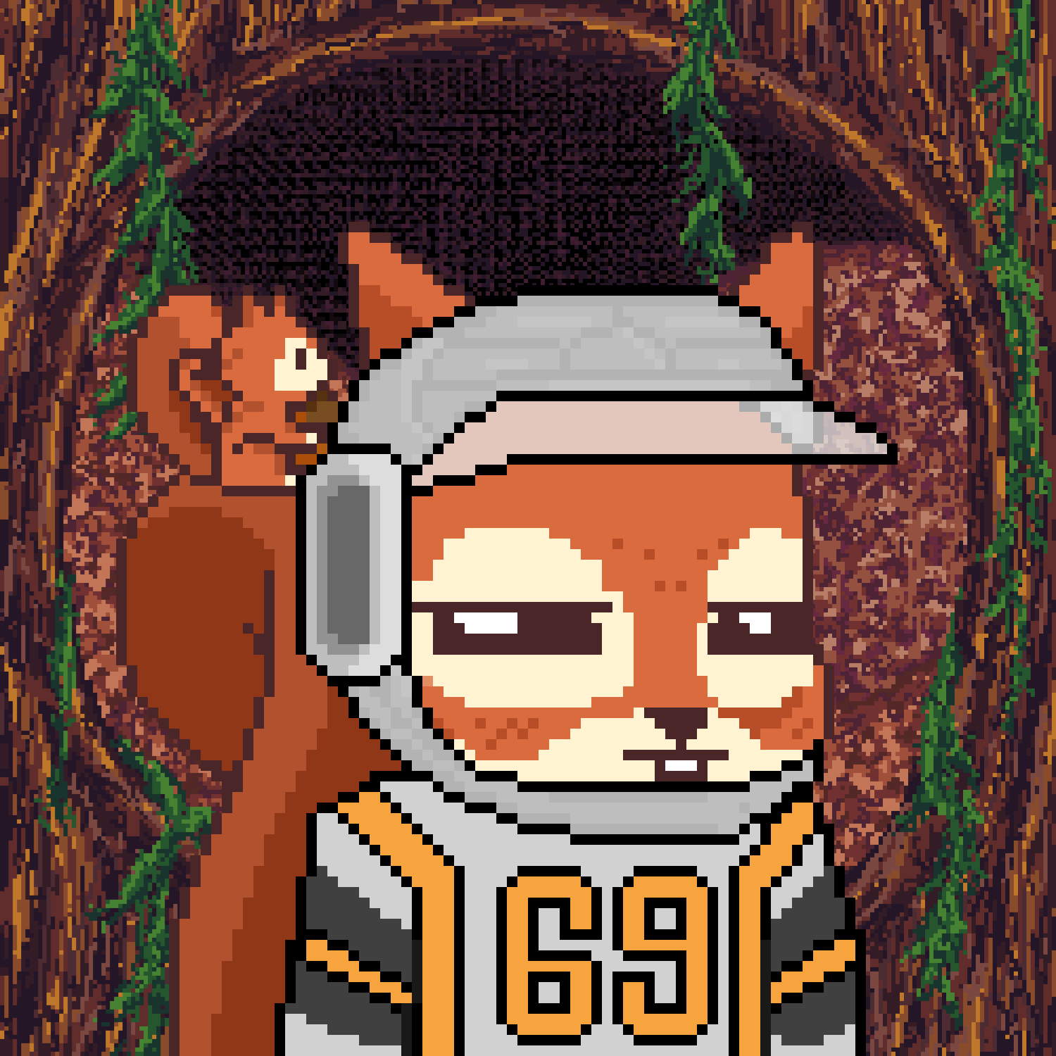 Pixel Squirrels #2926 NFT on Algorand