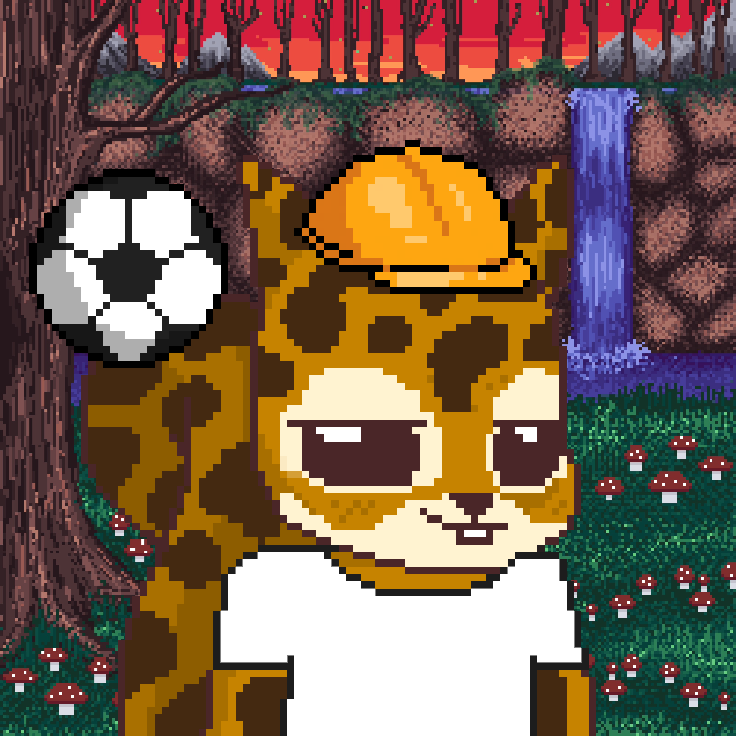 Pixel Squirrels #2929 NFT on Algorand