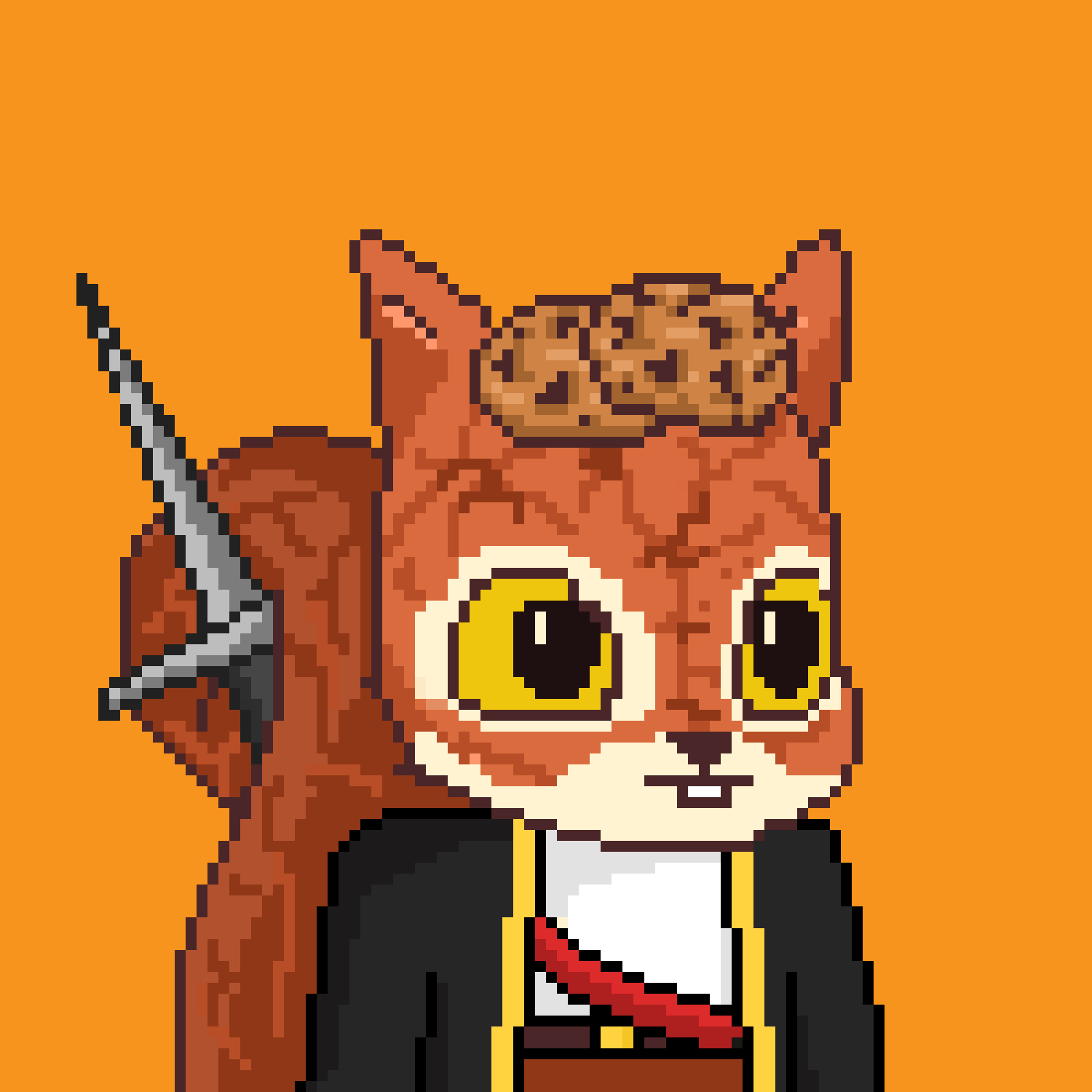 Pixel Squirrels #2930 NFT on Algorand