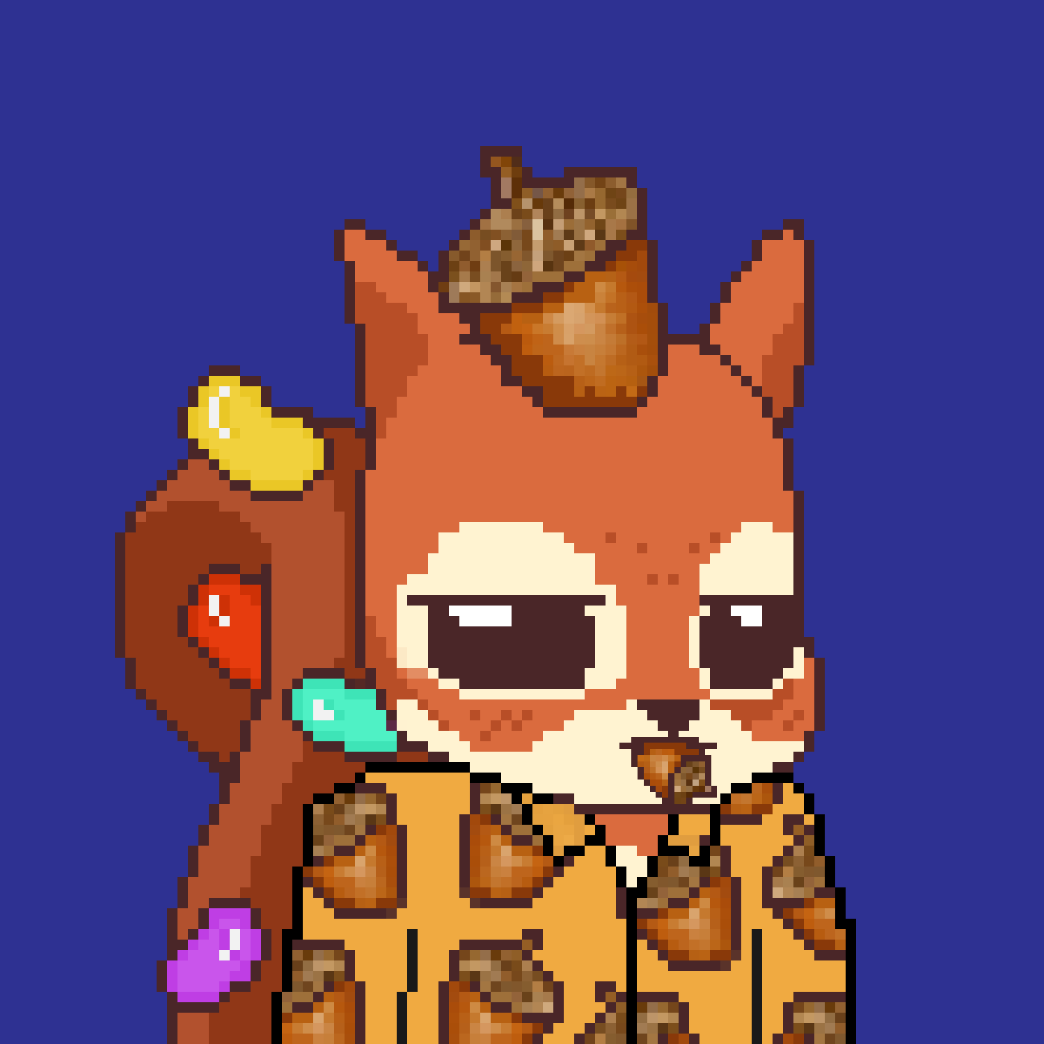 Pixel Squirrels #2938 NFT on Algorand