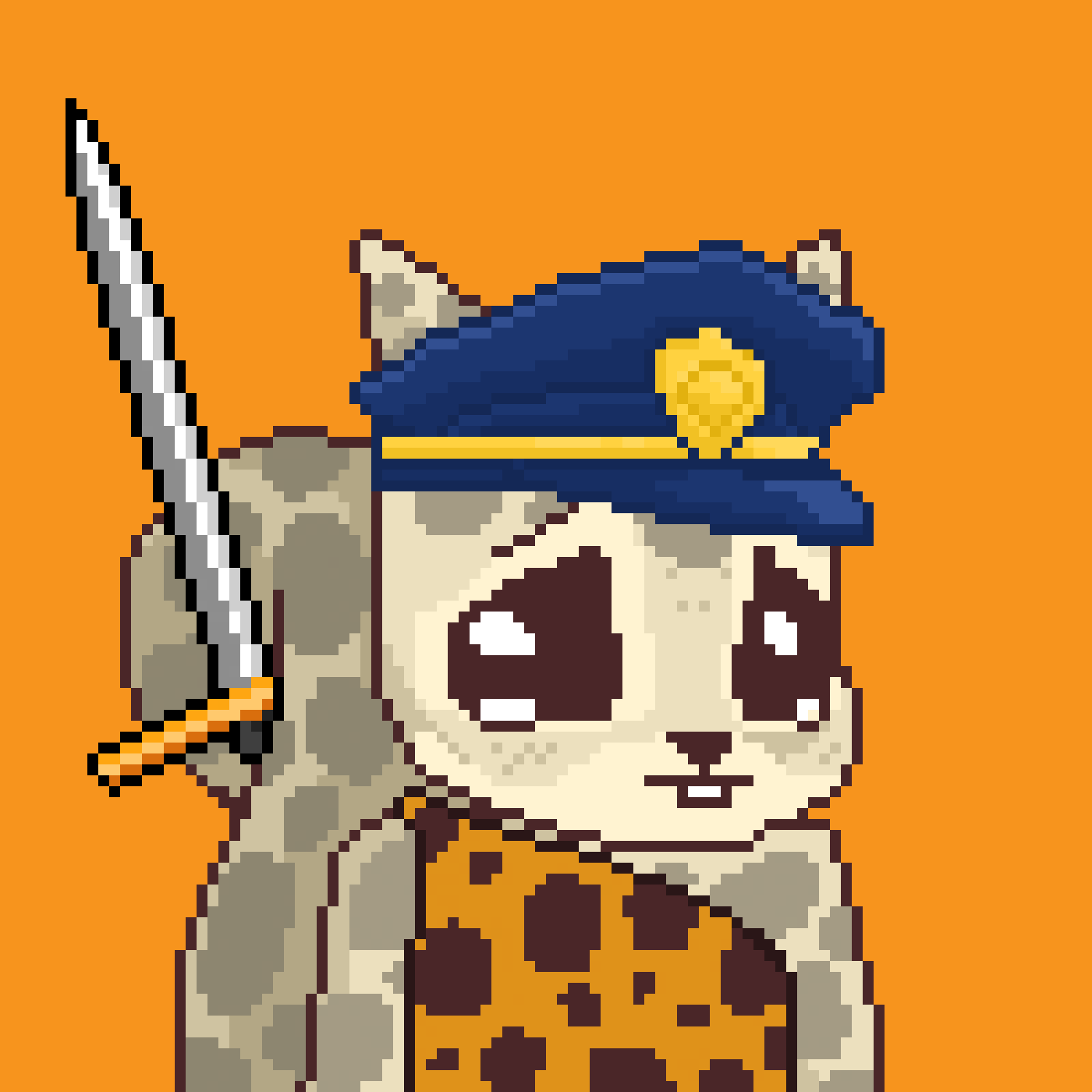 Pixel Squirrels #2942 NFT on Algorand