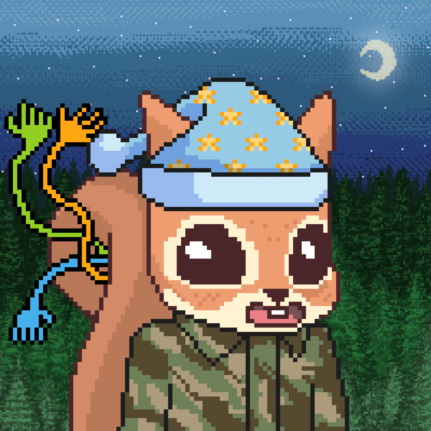 Pixel Squirrels #2945 NFT on Algorand