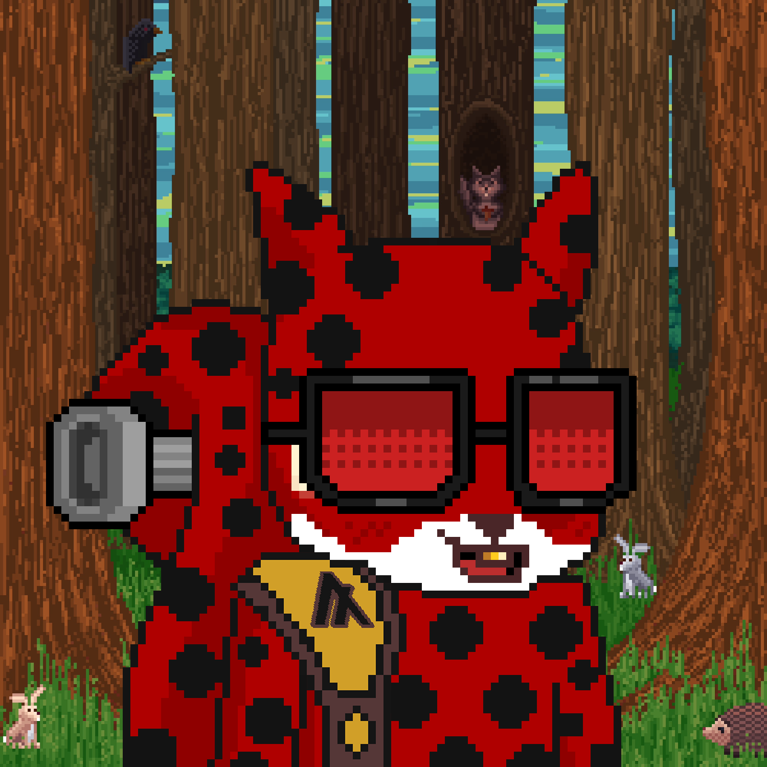 Pixel Squirrels #2947 NFT on Algorand