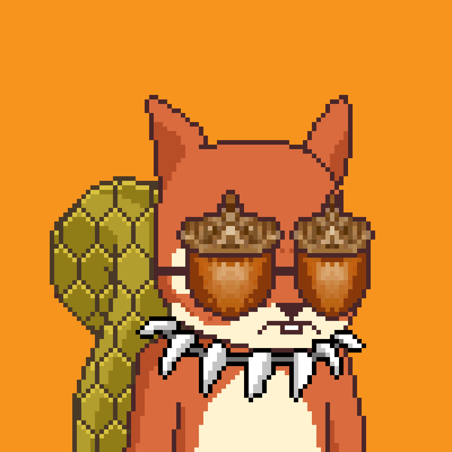 Pixel Squirrels #2950 NFT on Algorand