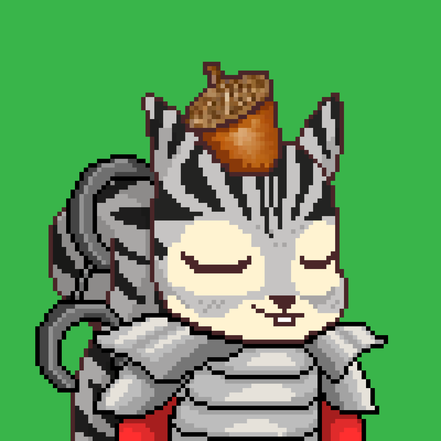 Pixel Squirrels #2952 NFT on Algorand