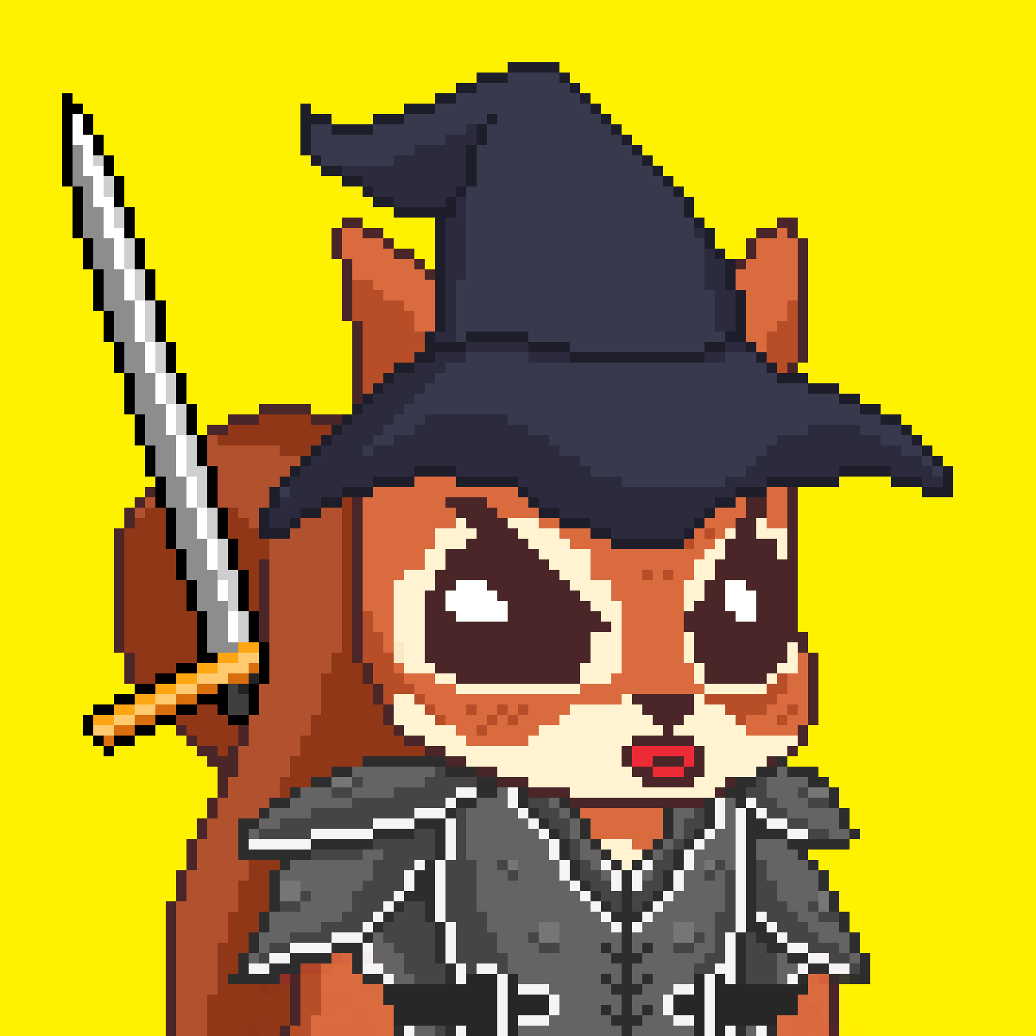 Pixel Squirrels #2963 NFT on Algorand