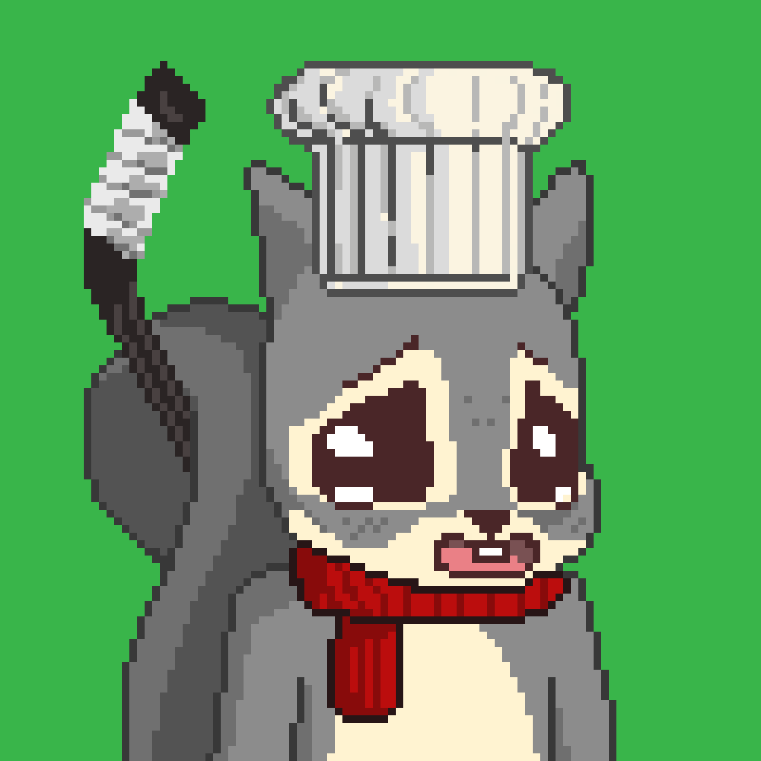 Pixel Squirrels #2968 NFT on Algorand