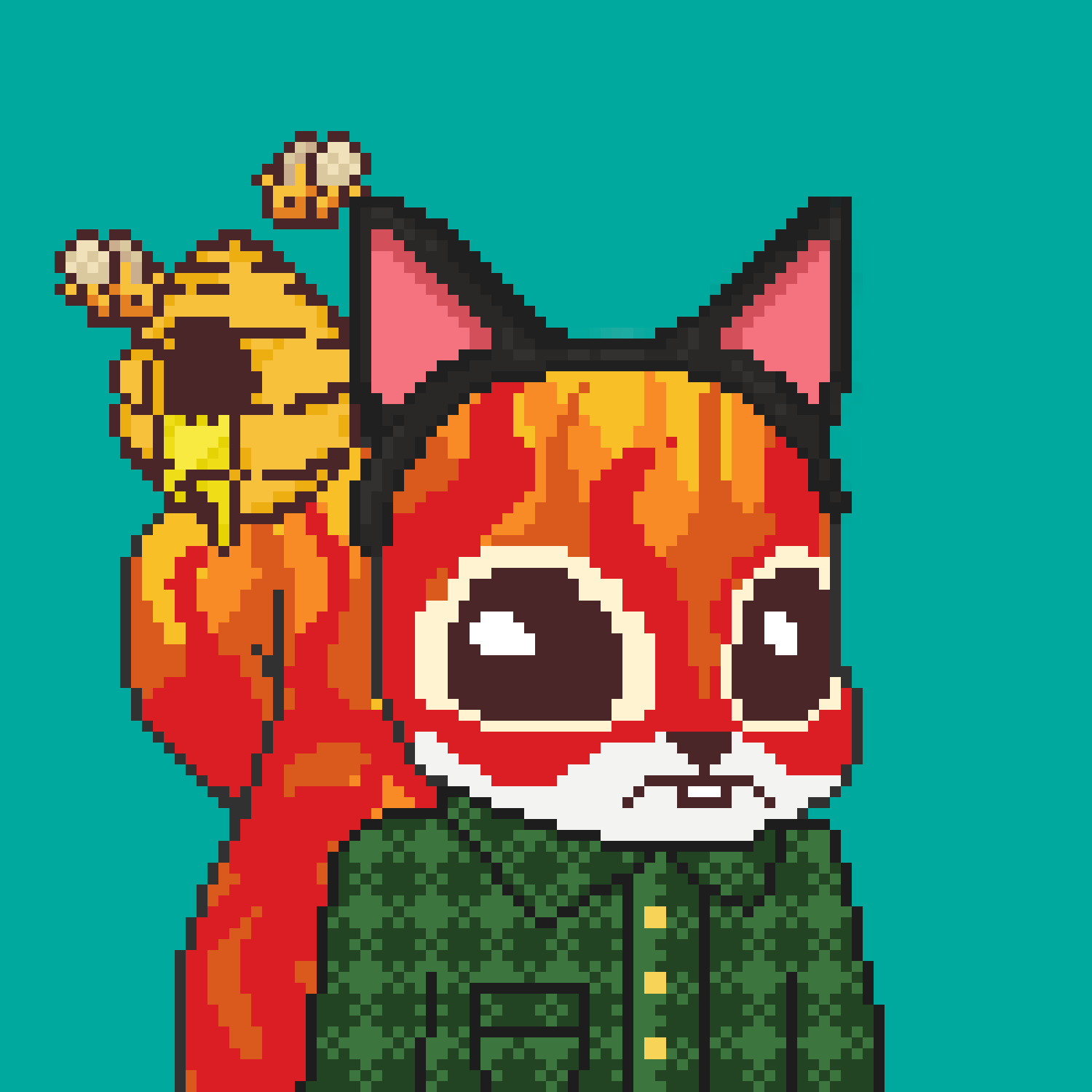 Pixel Squirrels #2979 NFT on Algorand