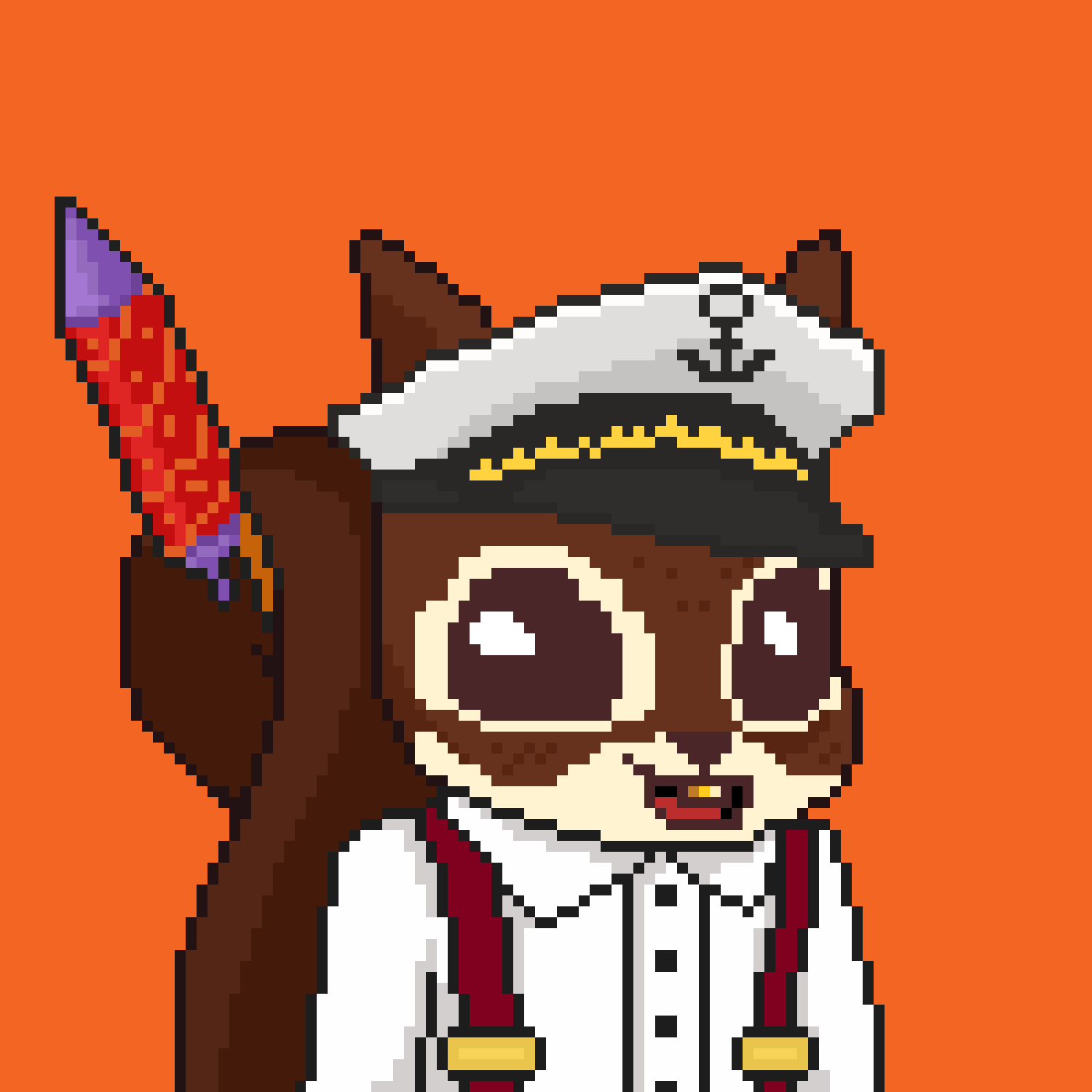 Pixel Squirrels #30 NFT on Algorand