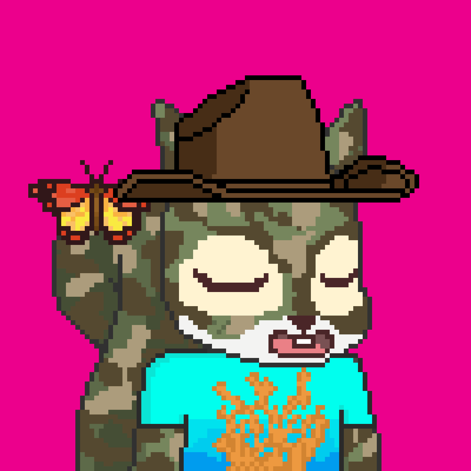 Pixel Squirrels #300 NFT on Algorand