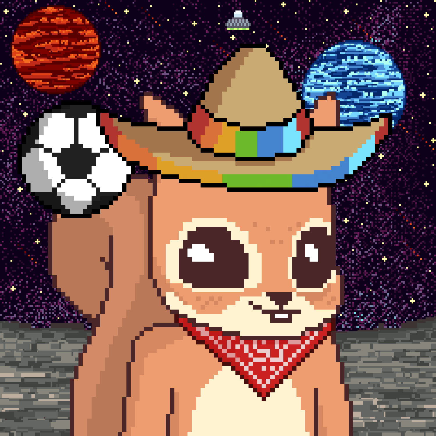 Pixel Squirrels #3001 NFT on Algorand