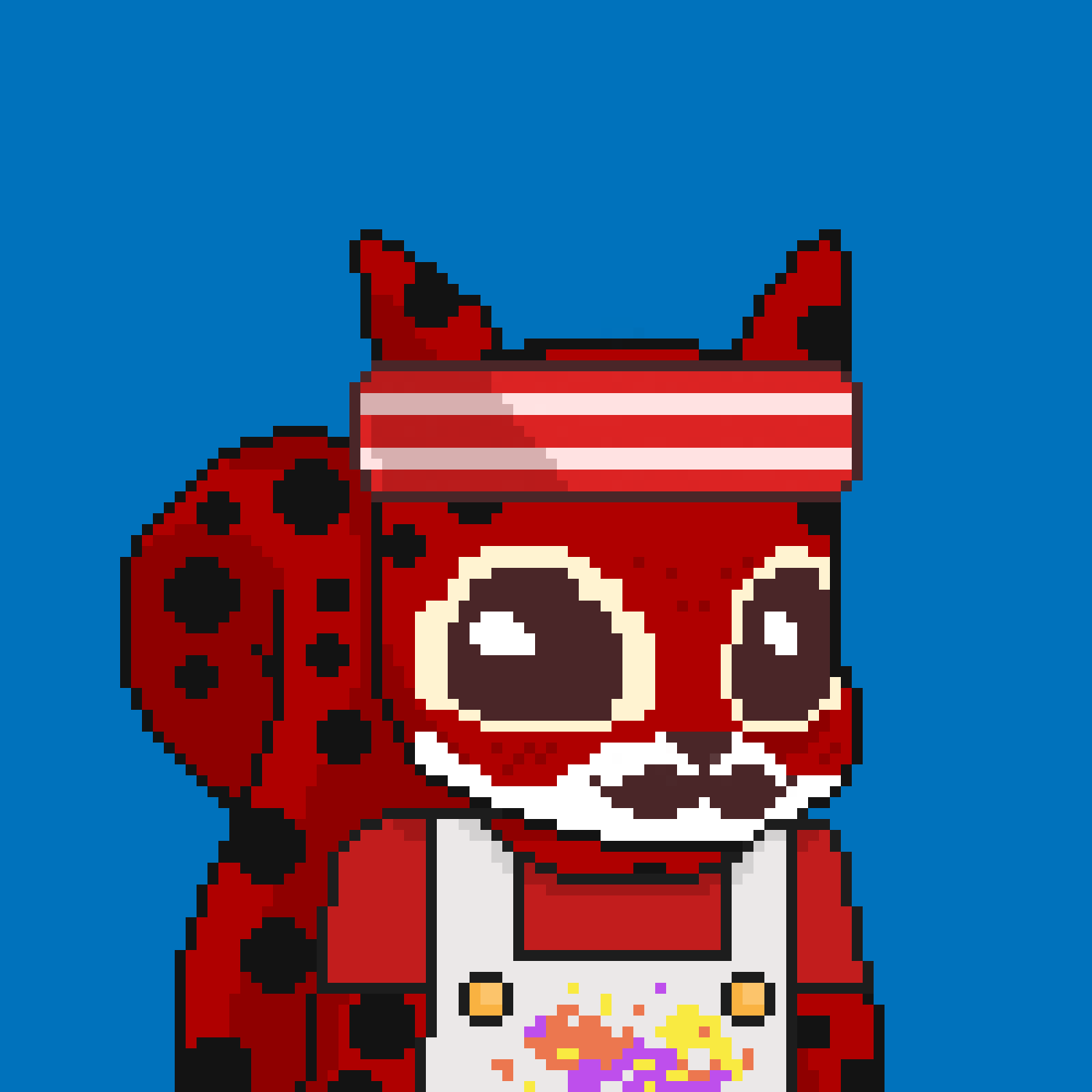 Pixel Squirrels #3006 NFT on Algorand