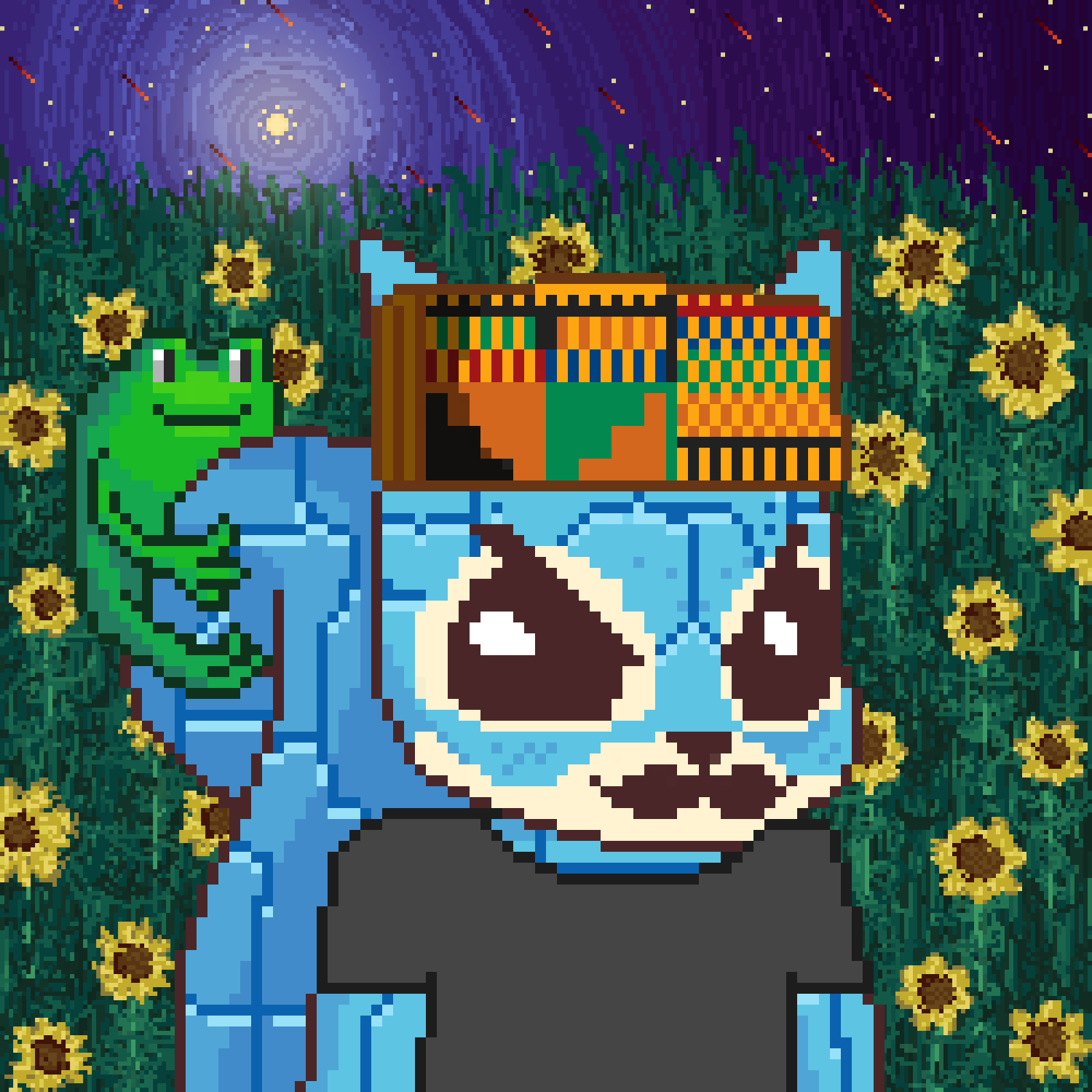 Pixel Squirrels #3012 NFT on Algorand