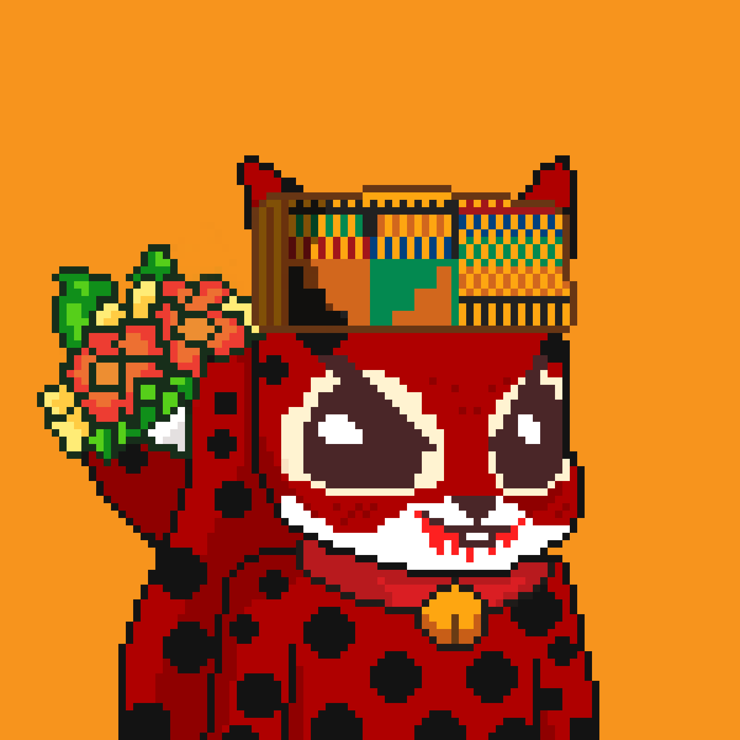 Pixel Squirrels #3015 NFT on Algorand