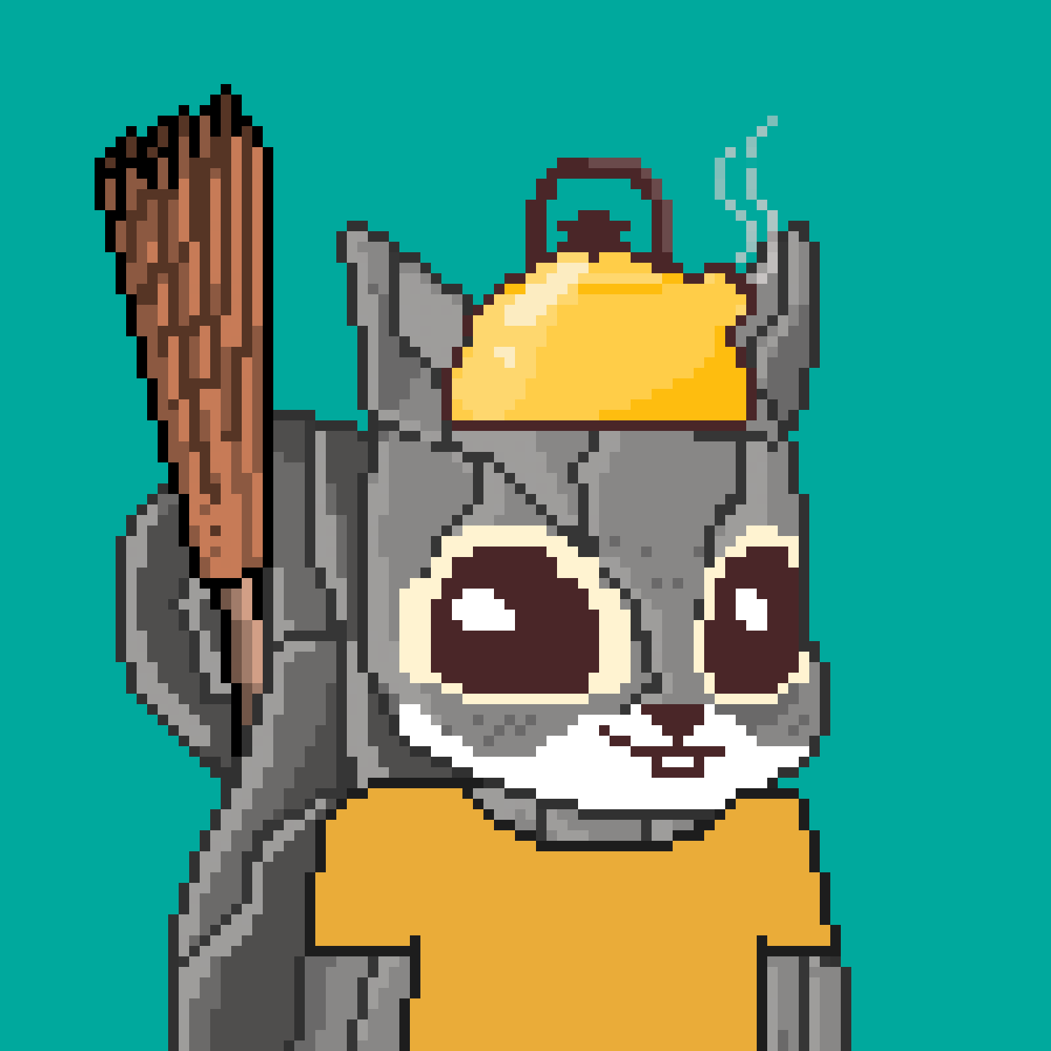 Pixel Squirrels #3019 NFT on Algorand