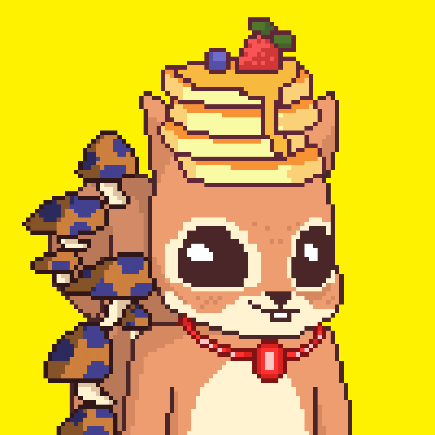 Pixel Squirrels #3027 NFT on Algorand