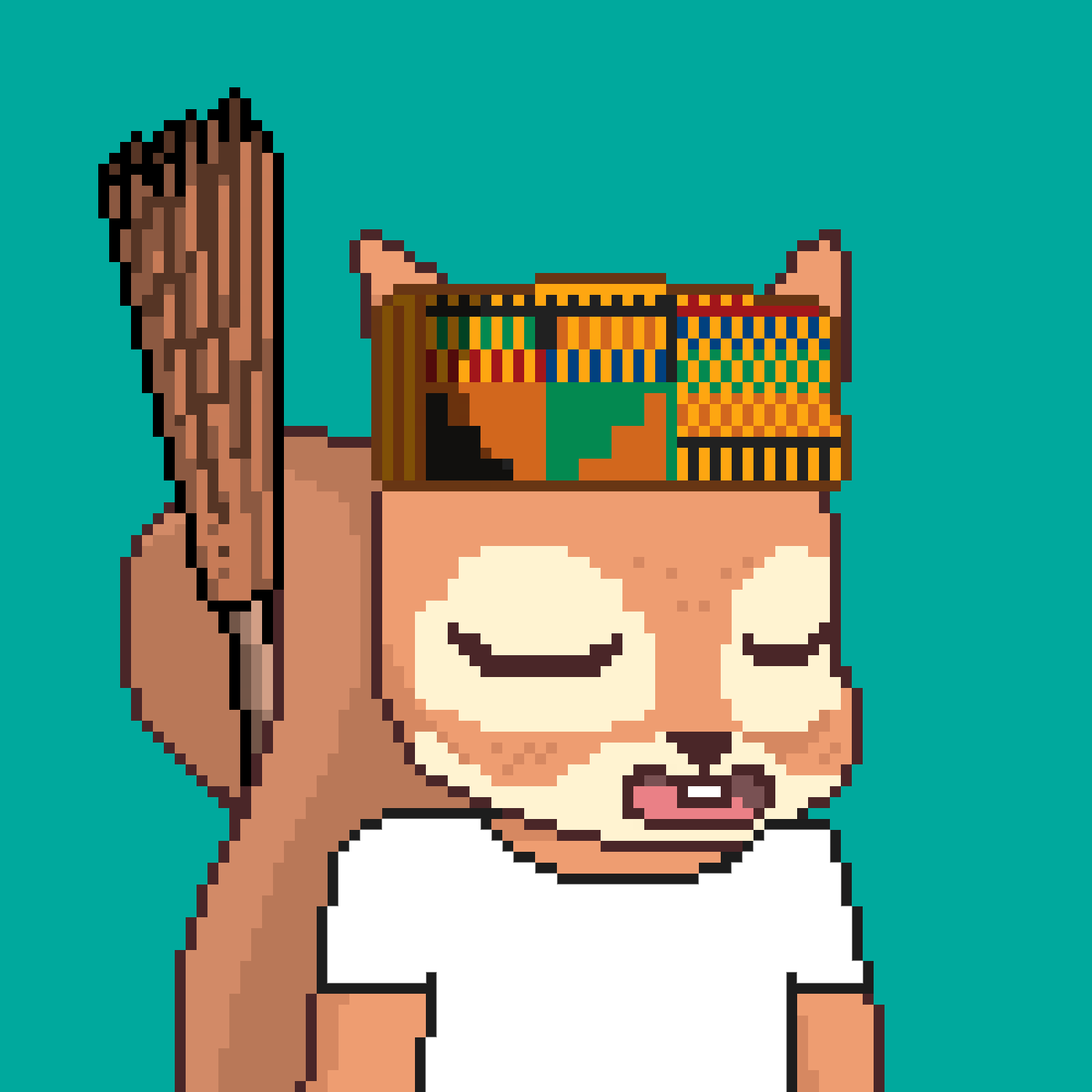 Pixel Squirrels #3038 NFT on Algorand