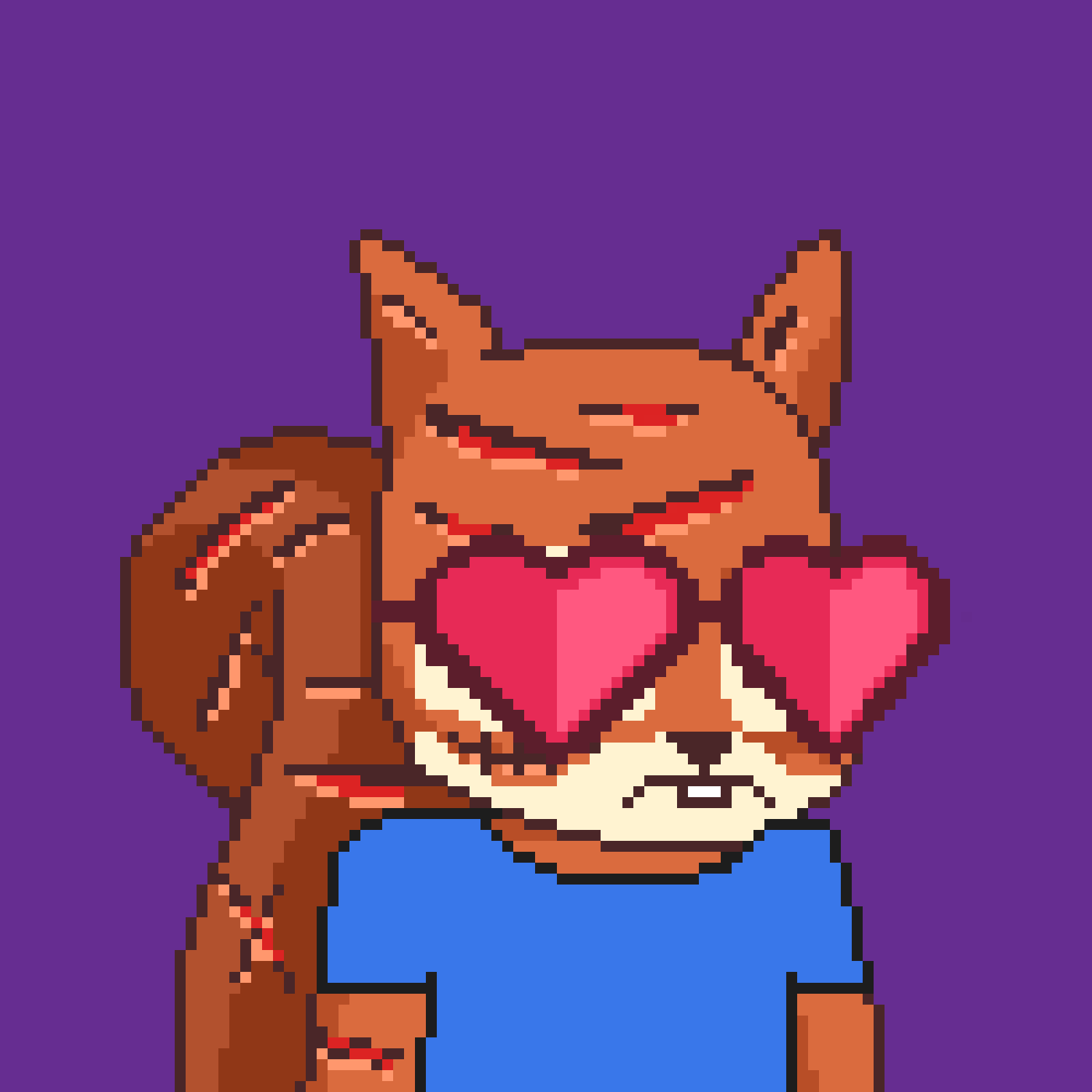 Pixel Squirrels #3040 NFT on Algorand